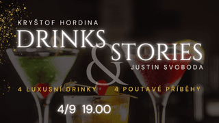 DRINKS & STORIES - 4 drinky, 4 příběhy